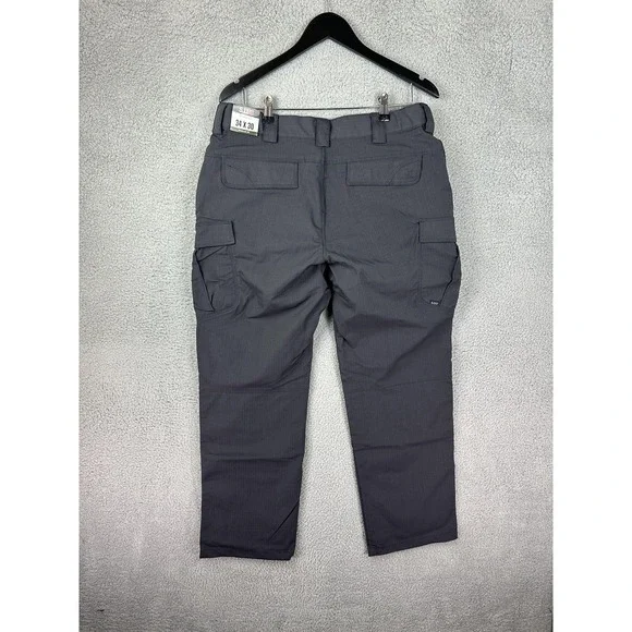 5.11 Tactical Stryke Pants Mens 34x30 Charcoal Flex-Tac Cargo Stretch Ripstop